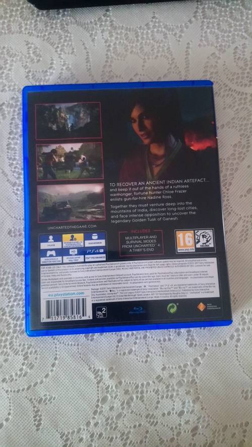UNCHARTED 4 PS4