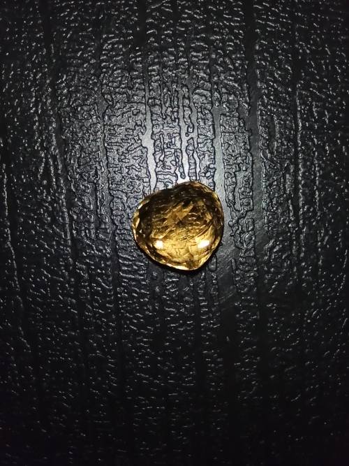 LARGE GIA CERTIFIED 2.26CT VVS HEART SHAPE YELLOW BERYL + FREE CERTIFICATE
