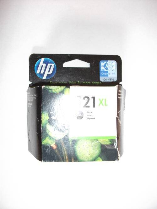 HP 121XL - New & Original Black Ink Cartridge - Free Postage