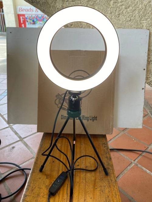 DIMMABLE LED RING LIGHT