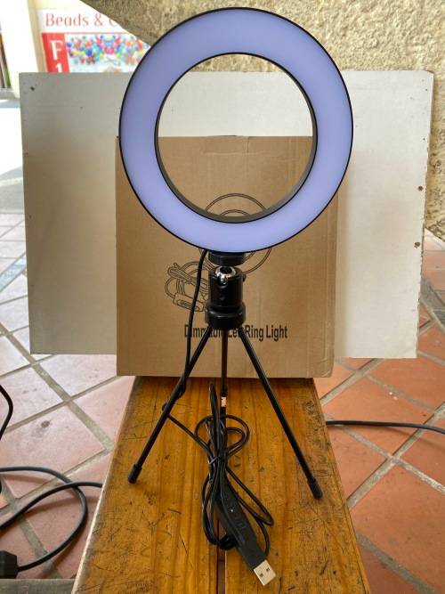 DIMMABLE LED RING LIGHT