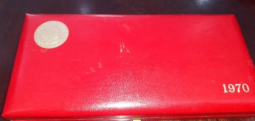 1970 LONG PROOF SET NO GOLD
