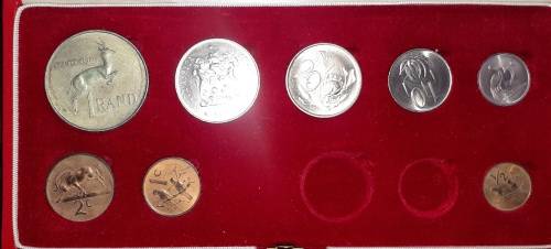 1970 LONG PROOF SET NO GOLD