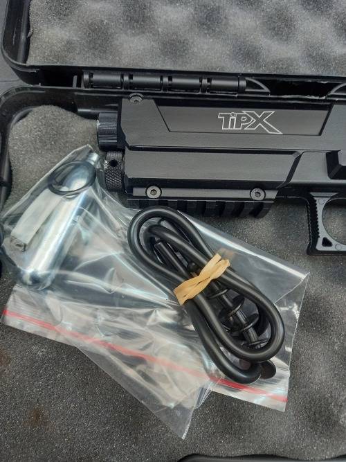 Tippmann TiPX Black .68 Caliber Paintball Pistol Self Defence