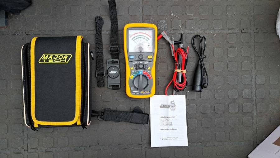 Major Tech MT500 Analogue Insulation Tester