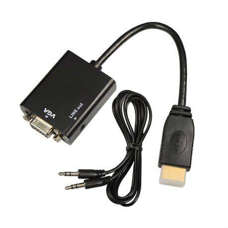 HDMI to VGA Adapter with Audio