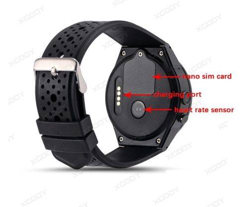KW88 Android 5.1 Quad Core 4GB Bluetooth 3G Smart Watch GPS WIFI For IOS Samsung