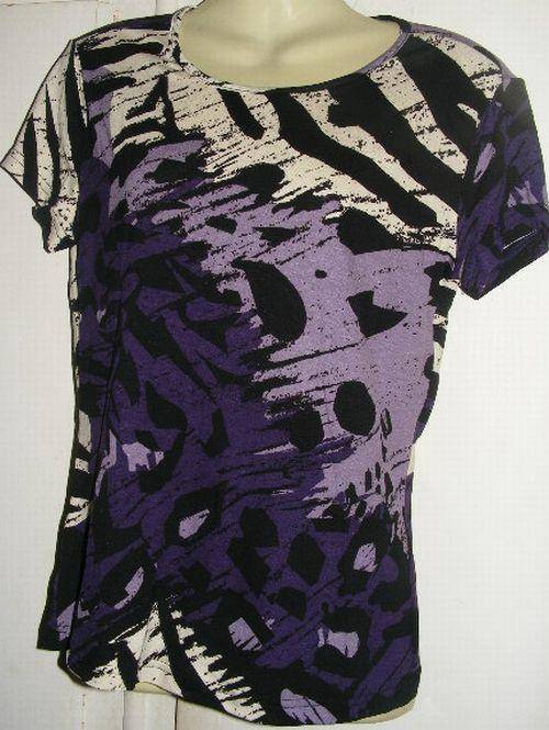 SALE!!!! GORGEOUS PURPLE/WHITE/BLACK (L)