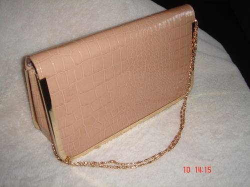 Soft Pink High Gloss Handbag