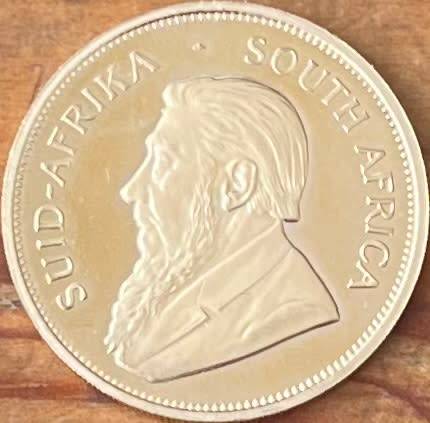 KRUGERRAND GOLD 1/2 OUNCE (HALF OUNCE) 1989 IN A CAPSULE