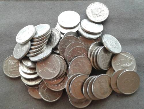 65 X RSA 5 CENT LOT : 1970 + : GOOD CONDITION