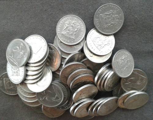 65 X RSA 5 CENT LOT : 1970 + : GOOD CONDITION