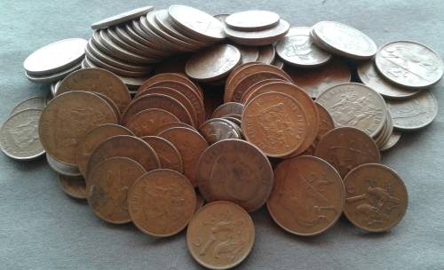 110 X RSA 2 & 1 CENT LOT