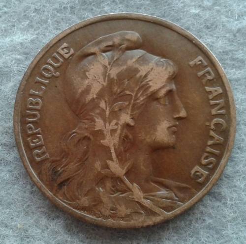 1913 FRANCE 10 CENTIMES