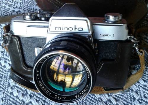 MINOLTA SR-1 : AUTO ROKKER pf1:14 : F-58mm