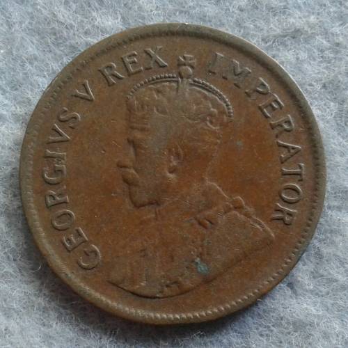 1924 SAU 1/2 PENNY