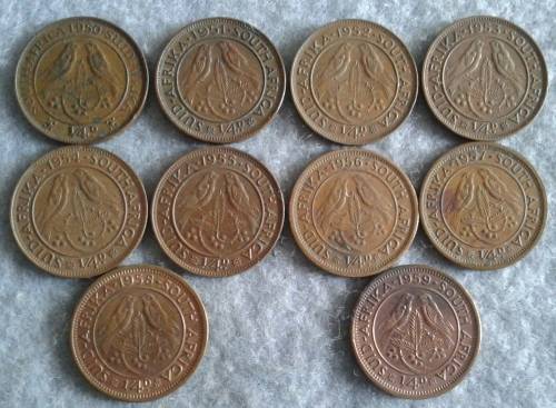 1950 - 1959 SAU 1/4 COLLECTION