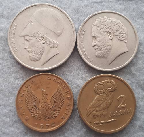 4 X GREECE 1970`S