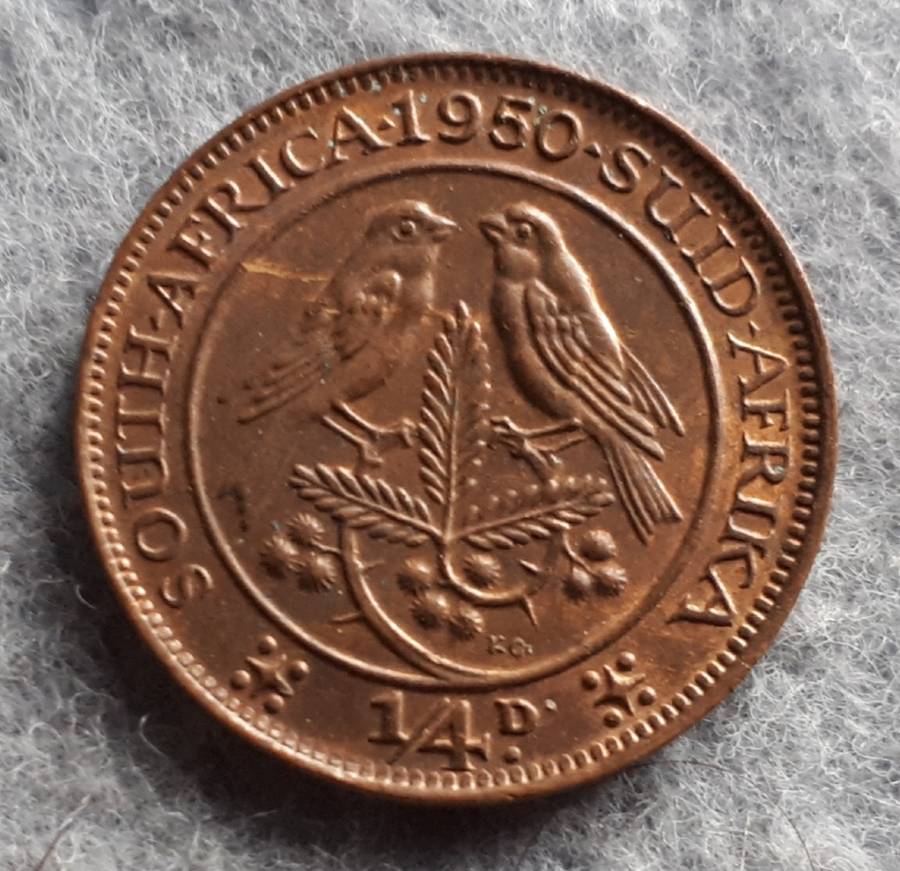 1950 SAU 1/4 PENNY