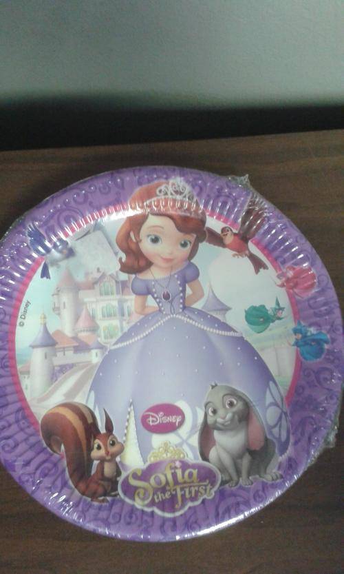 AWESOME SOFIA THE FIRST PLATES