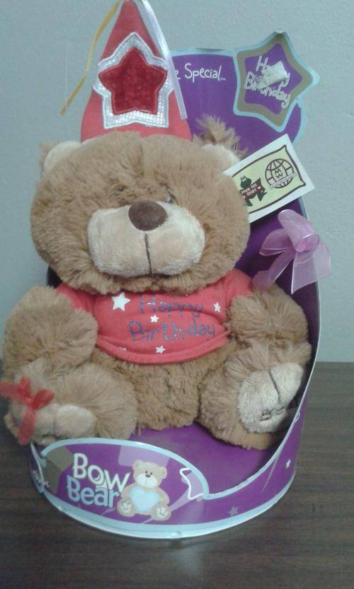 CUTE BIRTHDAY BEAR TEDDY BEAR