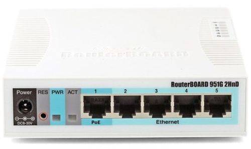 Mikrotik RB951G-2HND 5-Port Gigabit Wireless AP