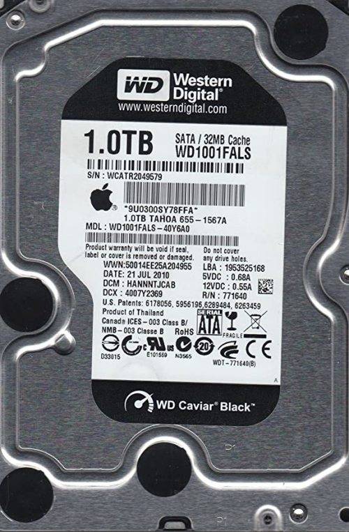 Western Digital 1TB WD1001FALS-40Y6A0 Hard Drive