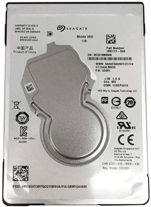 Seagate 1TB Laptop HDD