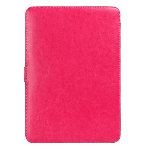 MacBook Pro Retina 15` Leather Case with Snap Fastener (Pink)