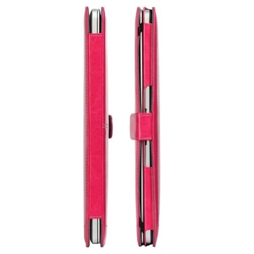 MacBook Pro Retina 15` Leather Case with Snap Fastener (Pink)