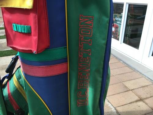 Benetton Golf Bag multi colour