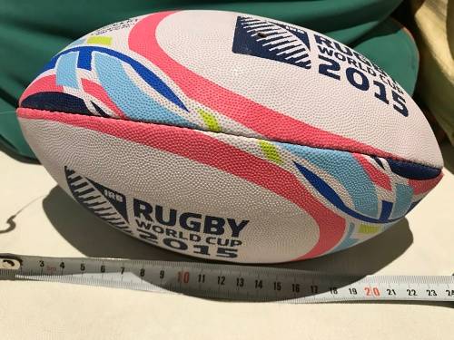 Rugby world cup ball - memorabilia for mancave or display