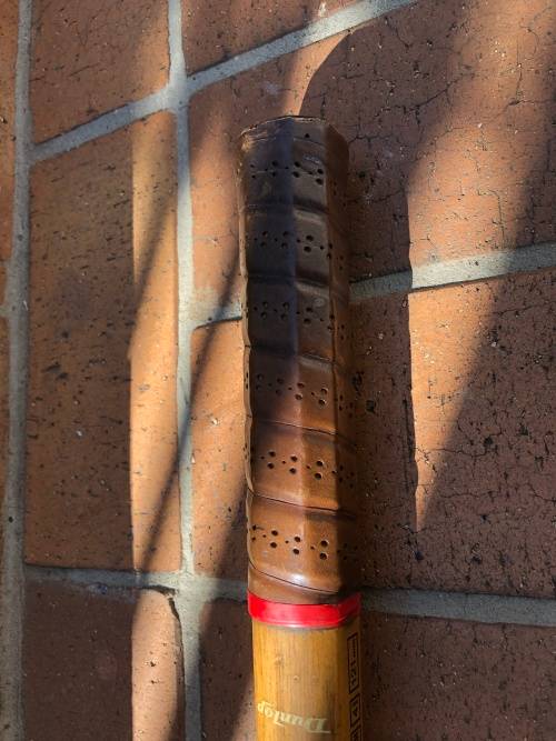 Vintage tennis racquet with press - fantastic for mancave or display