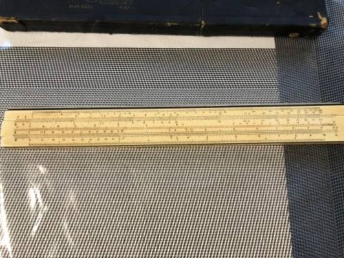 Excellent Faber Castell ruler - vintage and collectable - just needs a good clean
