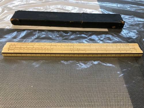 Excellent Faber Castell ruler - vintage and collectable - just needs a good clean
