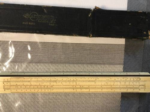 Excellent Faber Castell ruler - vintage and collectable - just needs a good clean