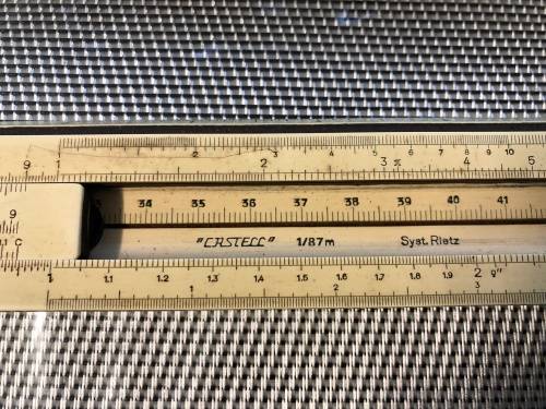 Excellent Faber Castell ruler - vintage and collectable - just needs a good clean