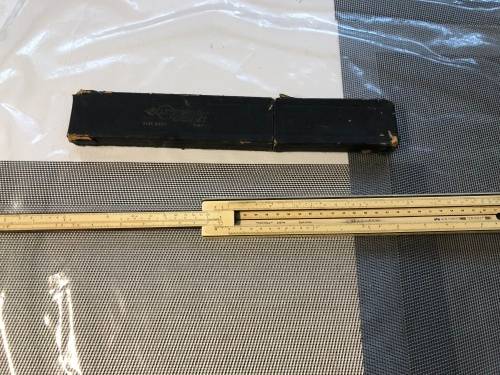 Excellent Faber Castell ruler - vintage and collectable - just needs a good clean