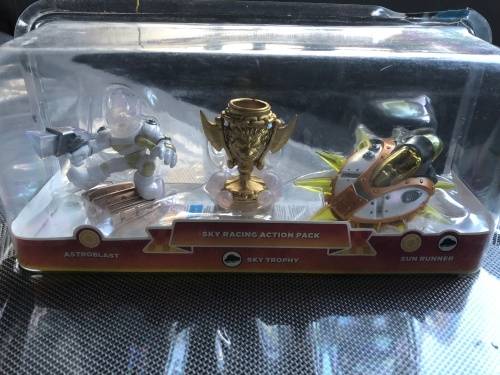 Skylanders Sea Racing Action Pack Brand New Figures Boxed - 3 pack