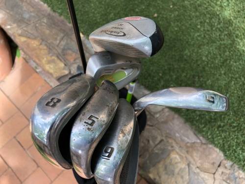 Junior golf clubs with bag - nice