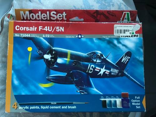 Brand new Italeri Corsair model