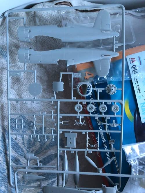 Brand new Italeri Corsair model