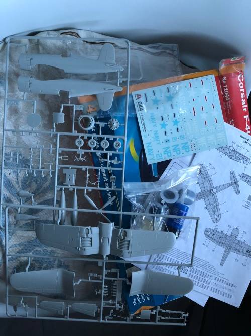 Brand new Italeri Corsair model