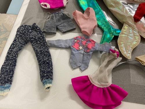 Vintage Barbie and Ken collection with clothes and some furniture - rare - 1960's