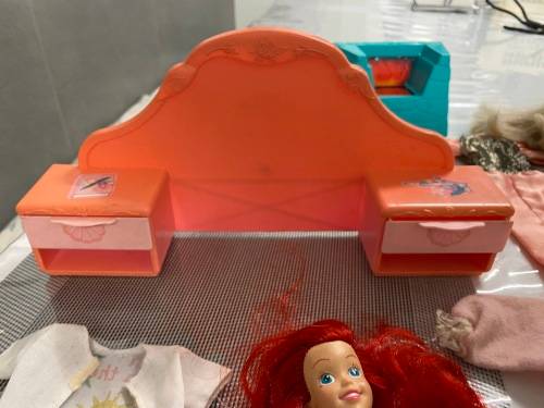 Vintage Barbie and Ken collection with clothes and some furniture - rare - 1960's