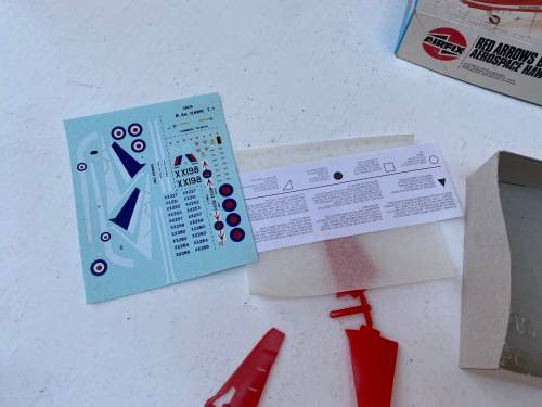 Red Arrows Hawk model