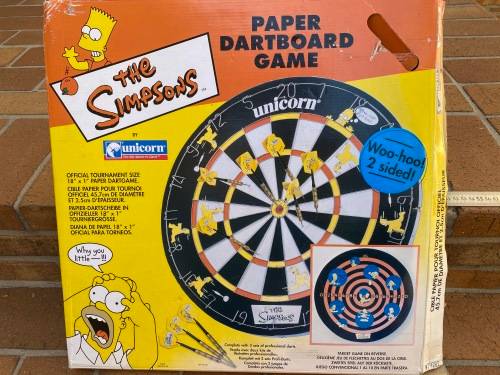 Unicorn Dart Board - Brand New - Both sided