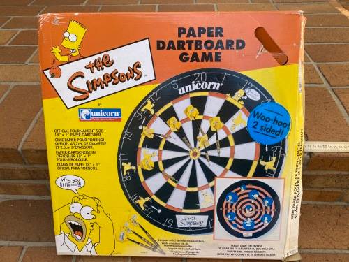 Unicorn Dart Board - Brand New - Both sided