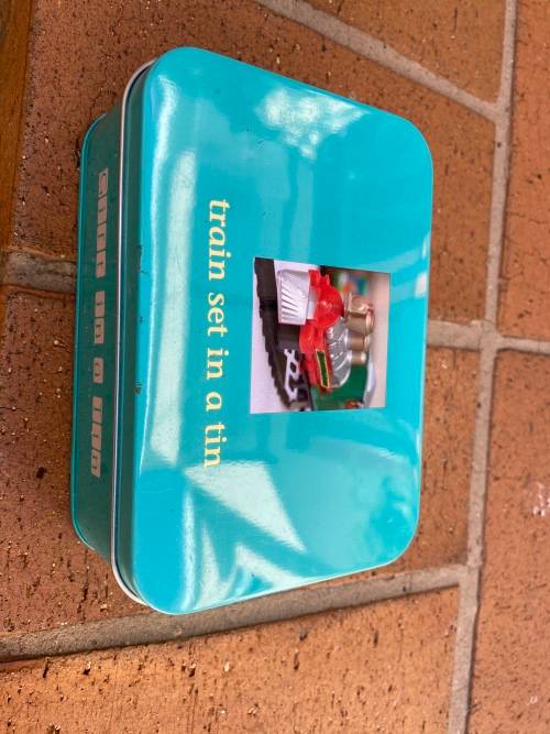 Gift set - Train in a Tine - very nice