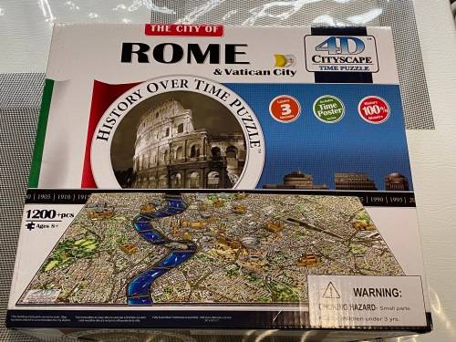 Rome 4d puzzle Brand New